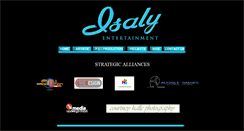 Desktop Screenshot of isalyentertainment.com