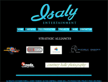 Tablet Screenshot of isalyentertainment.com